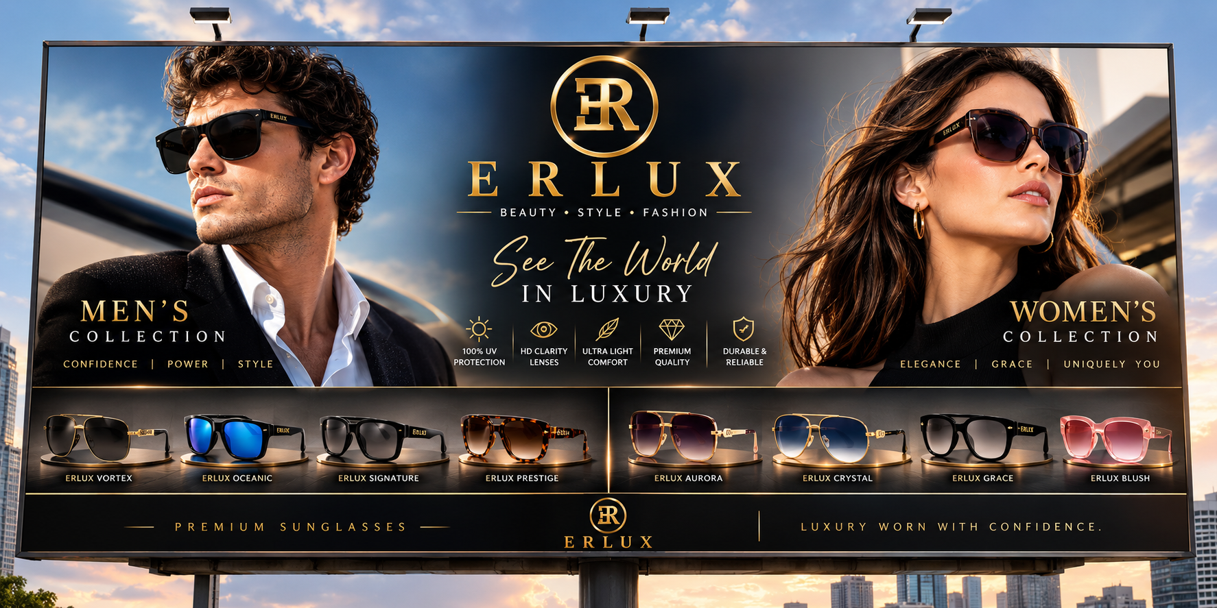 ERLUX Sunglasses — See The World In Luxury